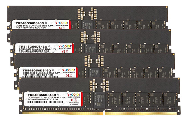 メモリー V-ColorMantaXPrismRGB DDR5 5600 16GBx2 V-Color DDR5 Manta XPrism 64GB(32GBx2) 5600MHz 2Gx8 CL36
